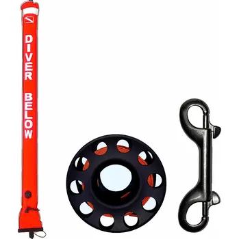 Set deco bójka Agama a cívka Agama ALU 30 m - bójka růžová