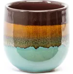 Keramický obal Freo 6 cm, hnědá/mentolová