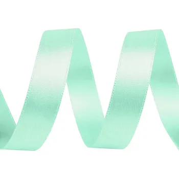 Stuha Atlasová stuha oboulící šíře 15 mm, střední, 342 mint