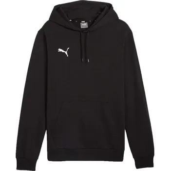 Pánská mikina Pánská fotbalová mikina Puma TEAMGOAL CASUALS HOODIE XS Černá, Bílá