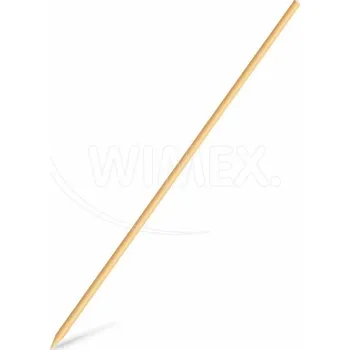 Jednorázové nádobí Špejle (dřevěná) hrocená O3mm x 30cm [100 ks]