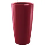 Samozavlažovací květináč Lechuza Rondo Ø 40 x 75 cm červená včetně zavlažovacího systému, vložky na rostliny, substrátu a ukazatele hladiny vody