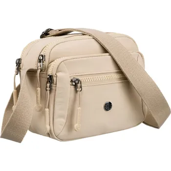 Kabelka Lehká dámská taška přes rameno Barva: Béžová