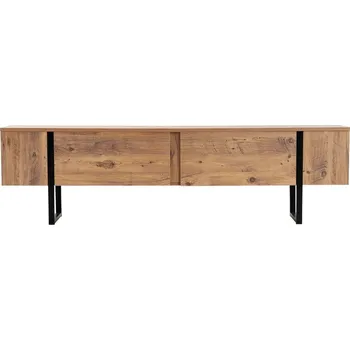 Televizní stolek TV stolek v dekoru borovice v přírodní barvě 180x50x29,5 cm Serenity – Kalune Design ID_1900790