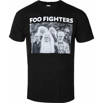 Oblečení a móda Tričko metal pánské Foo Fighters - Old Band Photo - ROCK OFF - FOOTS11MB - XXL