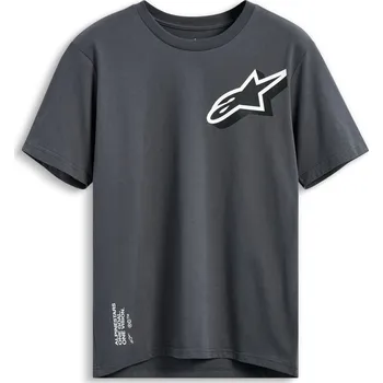 Pánská móda triko SHADED CSF, ALPINESTARS (šedá)