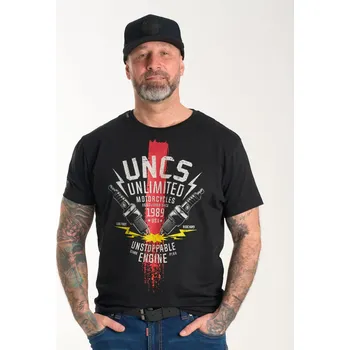 Pánské tričko Pánské triko ENGINE II BLACK / 4XL