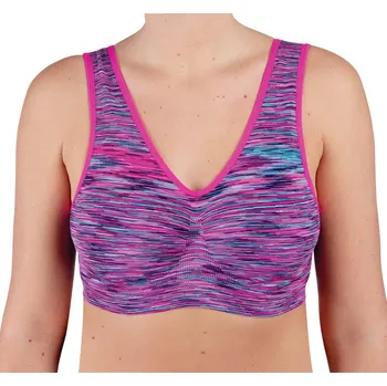 Podprsenka EVONA a.s. Dámská sportovní podprsenka FLO růžová/melír - PODPR.FLO RŮŽOVÁ/MELÍR L/XL