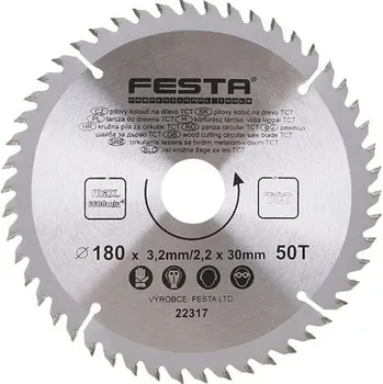 Pilový kotouč FESTA pilový kotouč SK 181mm/31/51z 22317