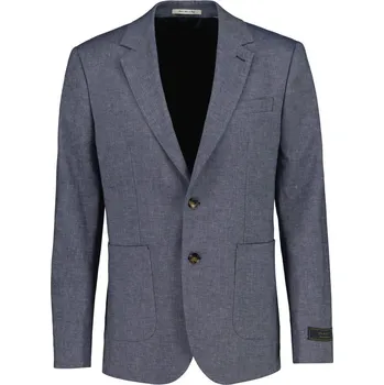Pánské sako SAKO GANT INDIGO HERRINGBONE SUIT JACKET MARINE