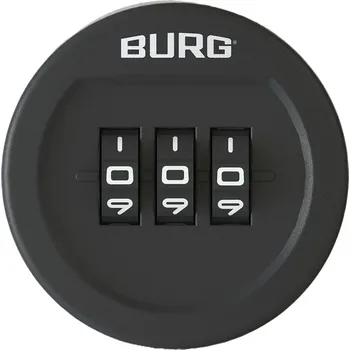 Nábytkové kování Číselný nábytkový zámek BURG | Dveře a&nbsp;dveřní příslušenství Zámky Nábytkové zámky Nábytkový zámek západkový