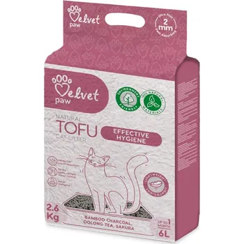 Podestýlka pro kočku Velvet Paw Tofu Effective Hygiene 6 l