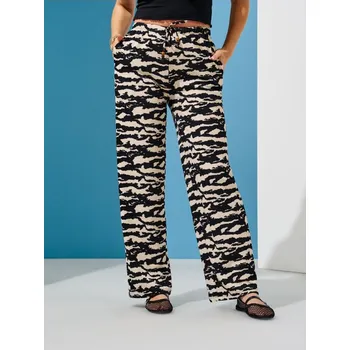 Sinsay - Kalhoty wide leg - vícebarevná - 219DF-MLC - 219DF-MLC-M