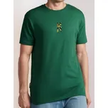 Sinsay - Tričko s potiskem na zádech - zelená - 8626I-77X - 8626I-77X-XL