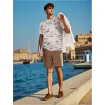 Sinsay - Tričko s potiskem - bílá - 603EY-00X - 603EY-00X-3XL