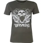 Tričko metal dámské Offspring - Feathered Winged Skull - ROCK OFF - OFFTS14LGR - XXL