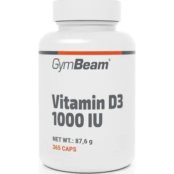 Vitamín D3 1000 IU - GymBeam Kapsle: 365 caps