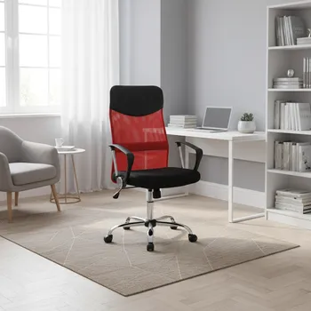 Signal Kancelářské křeslo Q-025 červené