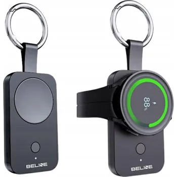 Powerbanka Powerbank pro hodinky Beline černý 1000 mAh s kontrolními diodami