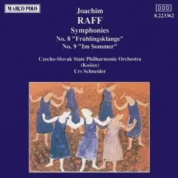 Zahraniční hudba CD Raff / Cssr Po: Symphonies 8 & 9 1993