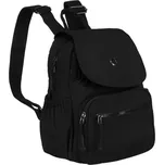 Dámský polyesterový batoh v módní černé barvě Barva: Černá