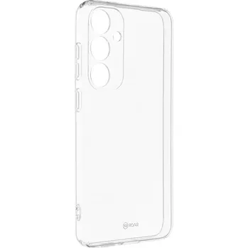 Pouzdro na mobilní telefon Ochranný kryt ROAR case JELLY pro Samsung Galaxy S24+, transparentní