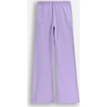 Dámské oblečení Dívčí legíny dlouhé rozšířené fialové 122 Mokida WM6