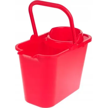 kbelík Kbelík s ždímadlem Bentom 12 l červený.