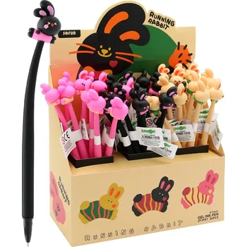 Pero gelové JUNIOR Running Rabbit 0,5mm - modrá náplň (mix /cena 1ks)