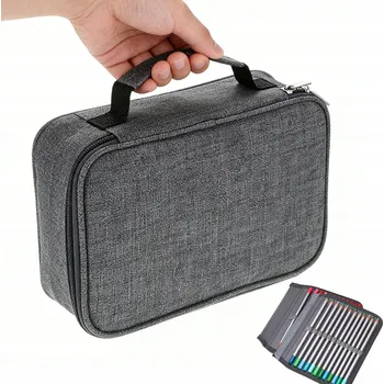 Penál Voděodolný VELKÝ PENÁL 72 přihrádek ŠKOLNÍ ČTYŘKOMOROVÝ MULTIFUNKČNÍ