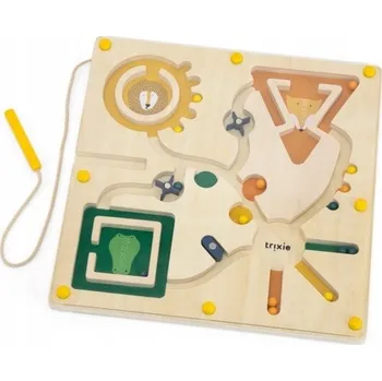 Obraz Dřevěný magnetický labyrint