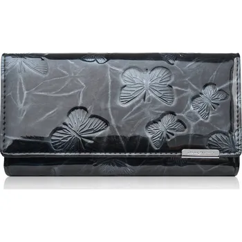 Peněženka Jennifer Jones dámská peněženka z pravé kůže černá