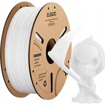 Filament PLA filament Elegoo 1,75 mm 1 kg bílý