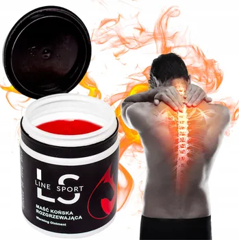 Masážní přípravek Koňská mast masážní Line Sport hřejivá - 250 ml