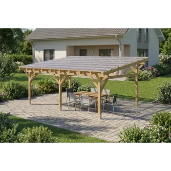 Zahradní stavba Dřevěná pergola Classico volně stojící 400x600