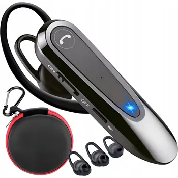 Sluchátka Bezdrátové sluchátko BT 5.0 Sluchátka do ucha pro hovory + Pouzdro