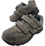 Toplay Pánské šedé tenisky na suchý zip 05 Barva: Šedá, Velikost: 45