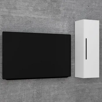 police Vcm Nástěnná police Arila L, bílá