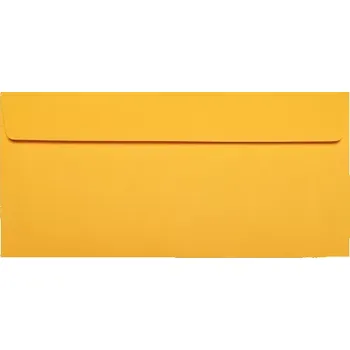 Obálka Poštovní obálka zlatě žlutá DL (110x220mm) PS