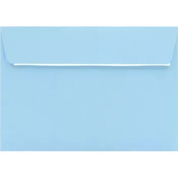 Obálka Poštovní obálka světle modrá C6 (114x162mm) PS
