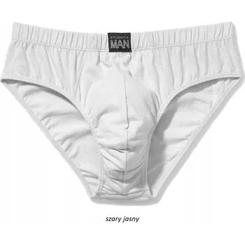 Slipy Pánské slipy Atlantic MP-1057 Velikost S (38) světle šedé