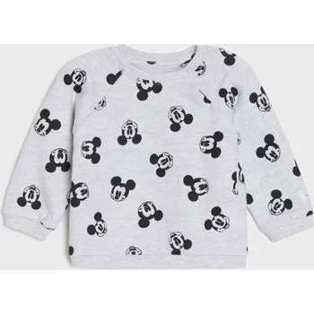 Pánská móda Sinsay - Mikina typu crewneck Mickey Mouse - šedá - 971CQ-09M - 971CQ-09M-80