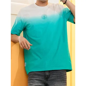 Sinsay - Tričko s krátkým rukávem - modrá - 9432I-56X - 9432I-56X-XS