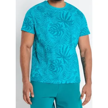 Sinsay - Bavlněné tričko - tyrkysová - 0979Z-60X - 0979Z-60X-XS-1