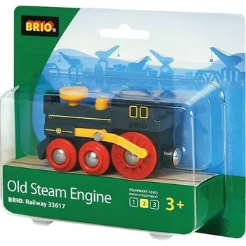 Vláček a vláčkodráha Brio Lokomotiva - Historická parní lokomotiva 33617