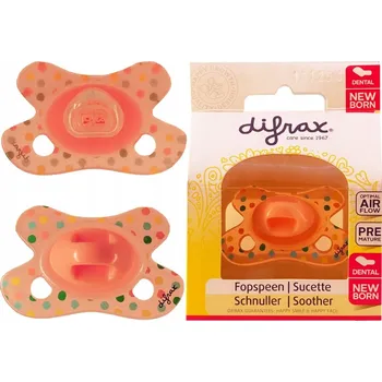 dudlíky Dudlík Difrax anatomický silikon 0+