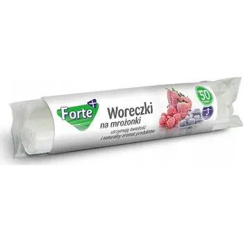 Sáček na potraviny Sáčky do mrazáku na mrazení Forte 3L 50 ks