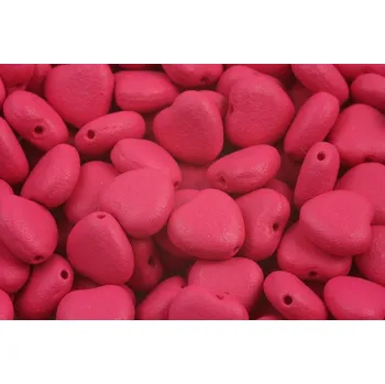 Korálek Korálky srdíčka č.6265 (8x8mm)