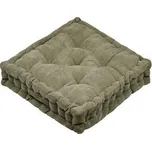 Sedací polštář na zem DANDY khaki 45x45x10 cm France