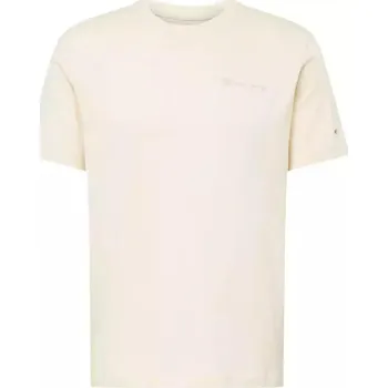 Pánské tričko CHAMPION Champion pánské tričko krémové 100% bavlna XS BÍLÁ